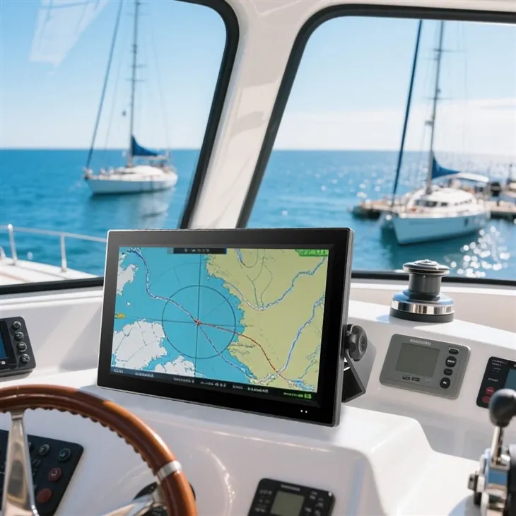 Affichage du moniteur marin